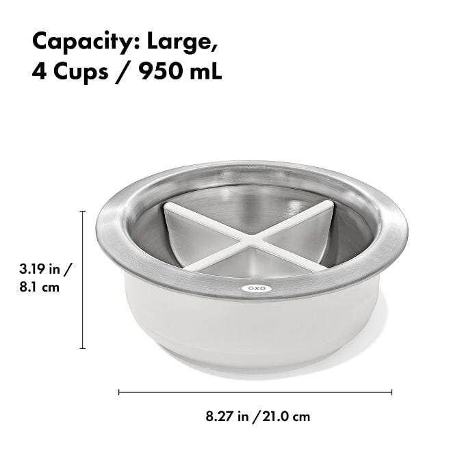 OXO Pet Easy-Clean Slow Feeder - Medium, 2 Cups/489 mL - US 8139