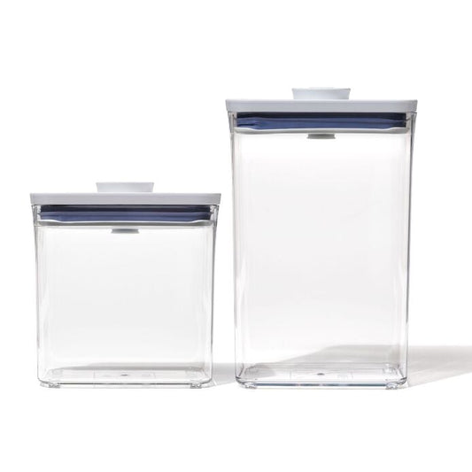 POP Container - Rectangle Medium (2.7 Qt.) & POP Container - Rectangle Short (1.7 Qt.) Bundle - US 3295