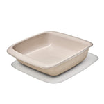 2 Qt Square Stoneware Baking Dish - Biscuit - US 2326