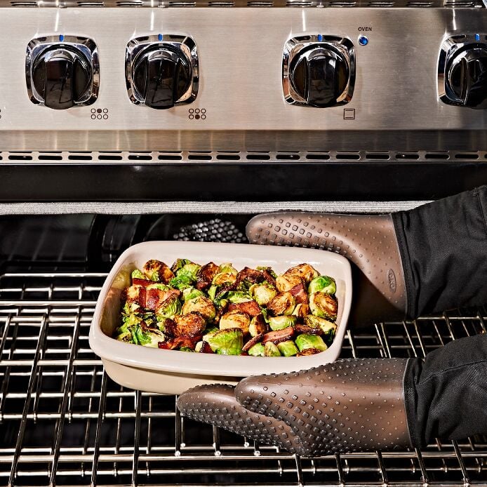 2 Qt Square Stoneware Baking Dish - Biscuit - US 2326