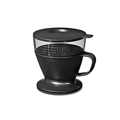 Pour Over Coffee Maker with Water Tank - Matte Black - US 2638