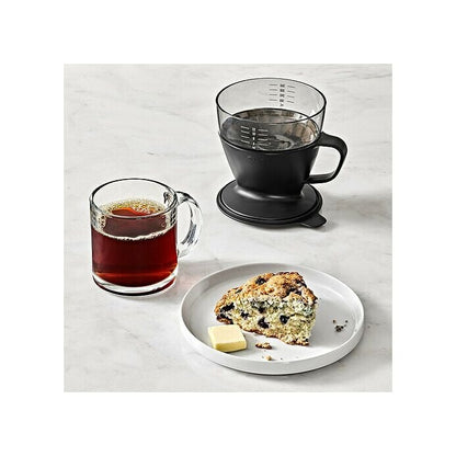 Pour Over Coffee Maker with Water Tank - Matte Black - US 2638