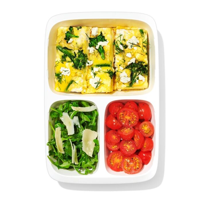 Prep & Go 4.1-Cup Divided Container - Ocean Blue - US 4262