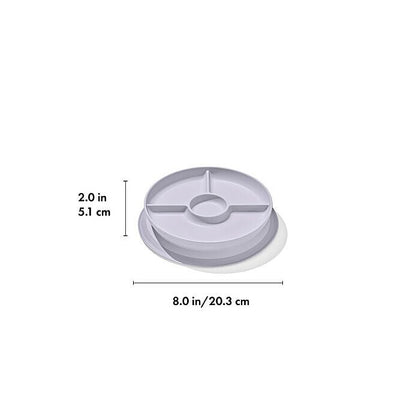 Stick & Stay Suction Divided Plate - US 3529