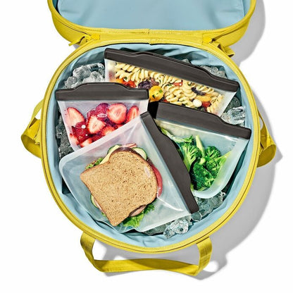 Outdoor Silicone Reusable Stand Up Bag Quart (32 oz) - US 6167