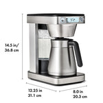 12-Cup Coffee Maker with Podless Single-Serve Function - US 0333