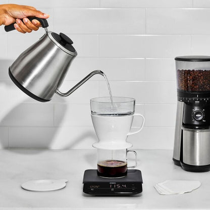 Adjustable Temperature Pour-Over Kettle - US 5111