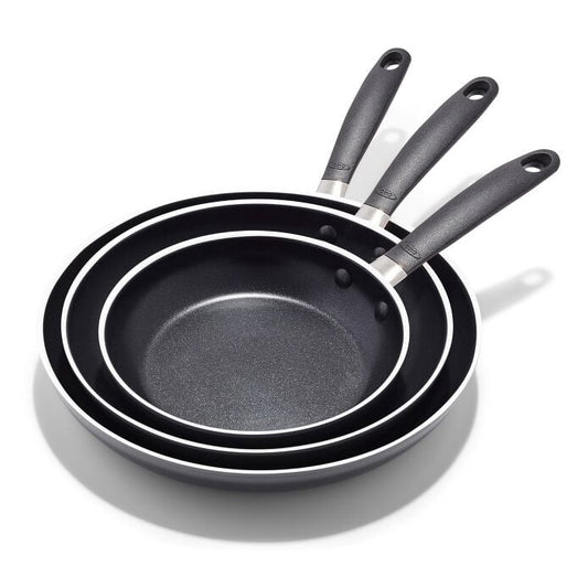 OXO Stainless Steel Everyday 3-Piece Frying Pan Set - US 1282