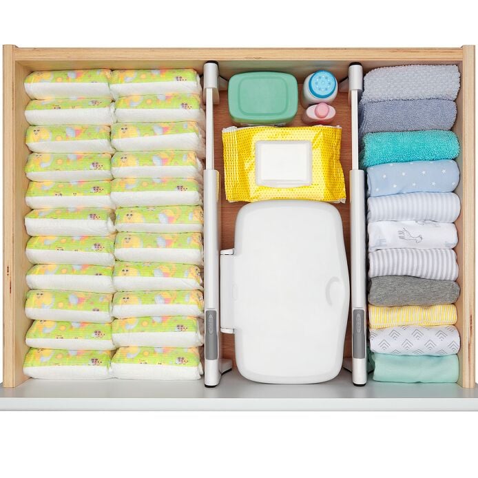 OXO TOT Expandable Dresser Drawer Divider - 4 Pack - US 6053