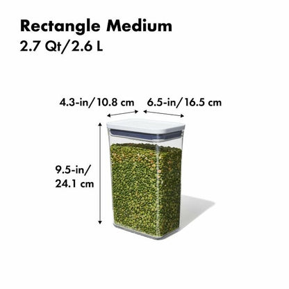 POP Container - Rectangle Medium (2.7 Qt.) - US 9021