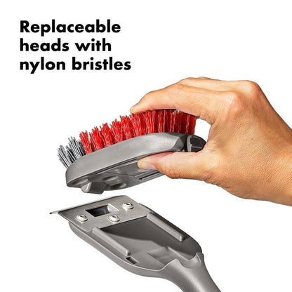 OXO Good Grips Nylon Grill Brush for Cold Cleaning - US 7523