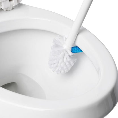 Toilet Brush with Rim Cleaner - US 9740