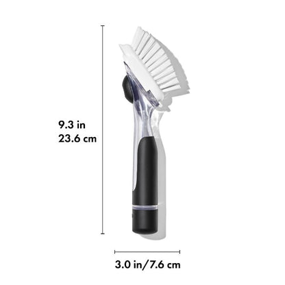 Soap Dispensing Dish Brush - US 6384