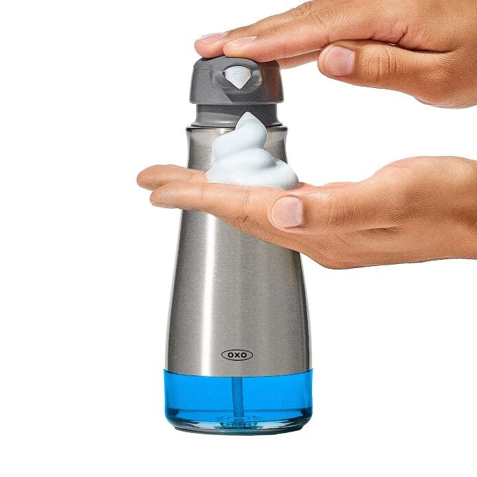 Stainless Steel Foaming Soap Dispenser - US 8594