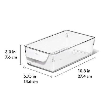 Refrigerator Storage Bin 5 In X 10 In - US 4573