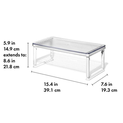 Adjustable Refrigerator Shelf Riser - US 1516
