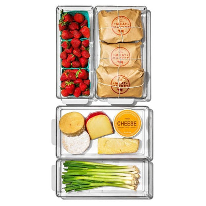 4 Piece Refrigerator Storage Bin Starter Set - US 0367
