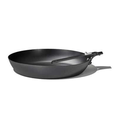 Outdoor 12-inch Carbon Steel Pan with Removable Handle - US 8761