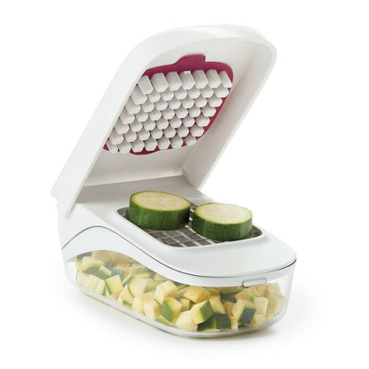 Vegetable Chopper with Easy-Pour Opening - US 4239