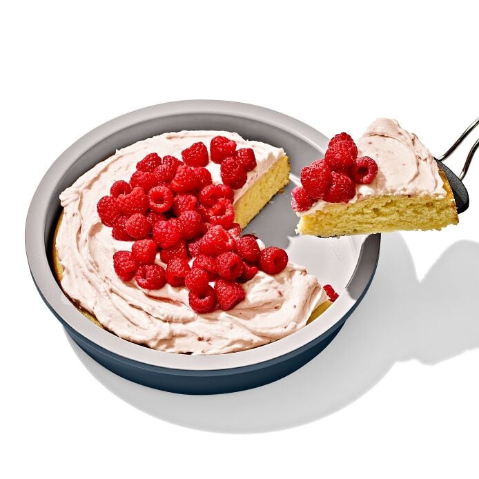 Non-Stick Pro Ceramic Coated Metal Bakeware 9” Round Cake Pan – Storm Blue - US 6622