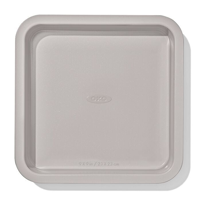 Non-Stick Pro Ceramic Coated Metal Bakeware 9" Square Cake Pan - Biscuit - US 5582