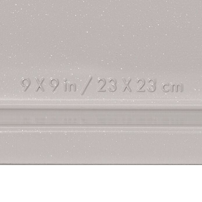 Non-Stick Pro Ceramic Coated Metal Bakeware 9" Square Cake Pan - Biscuit - US 5582