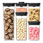 5-Piece POP Container Set - Matte Black - US 6513