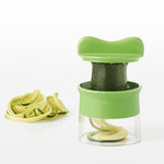 Hand-Held Spiralizer - US 3854