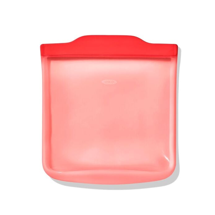 Silicone Reusable Bag - Sandwich Bag (28 oz) - Watermelon - US 8672