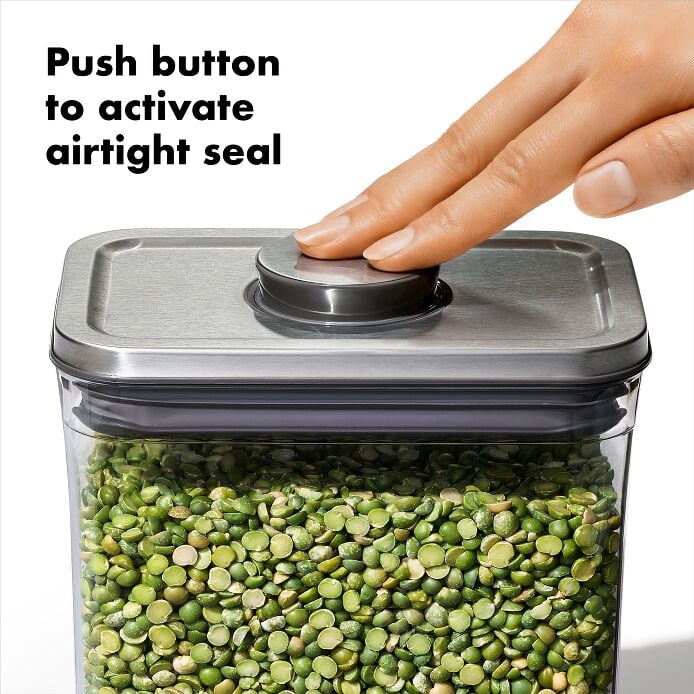 Steel POP Container - Small Square Mini (0.4 Qt) - US 5784