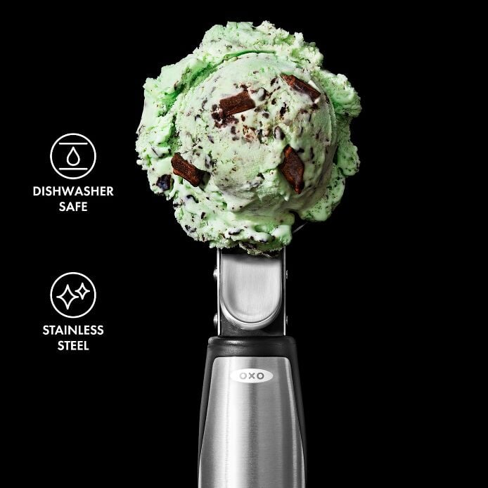 Steel Lever Ice Cream Scoop - US 5987
