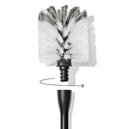 Steel Bottle Brush with Replaceable Head - US 3948