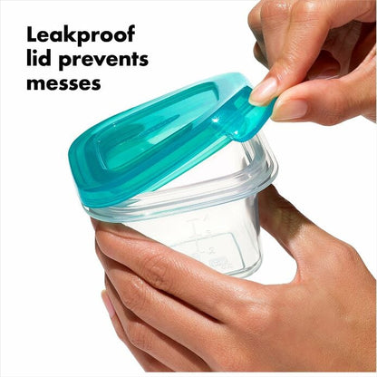 4 oz Baby Blocks™ Silicone Freezer Storage Containers - US 5176