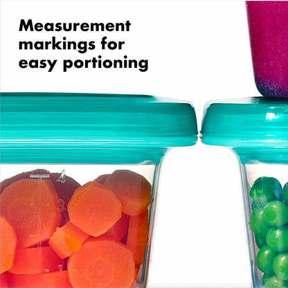 4 oz Baby Blocks™ Silicone Freezer Storage Containers - US 5176