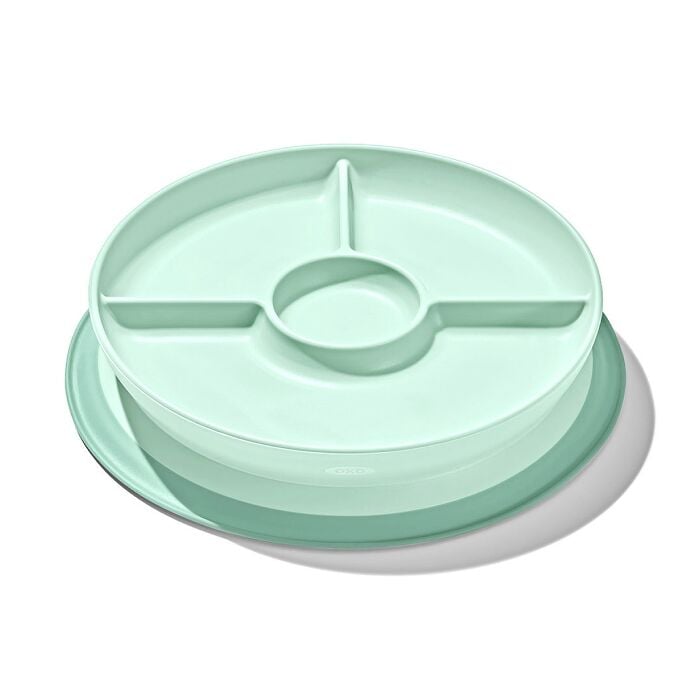 Stick & Stay Suction Divided Plate - US 0980