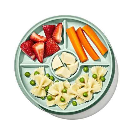 Stick & Stay Suction Divided Plate - US 0201