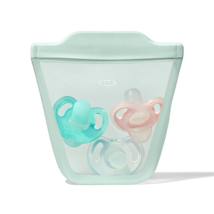 Tot Silicone Reusable Bag - 2-Piece Stand-Up Cup Set - US 3541
