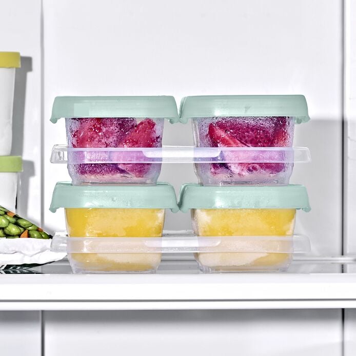 Baby Blocks Food Storage Containers (4 oz) - Opal - US 7673