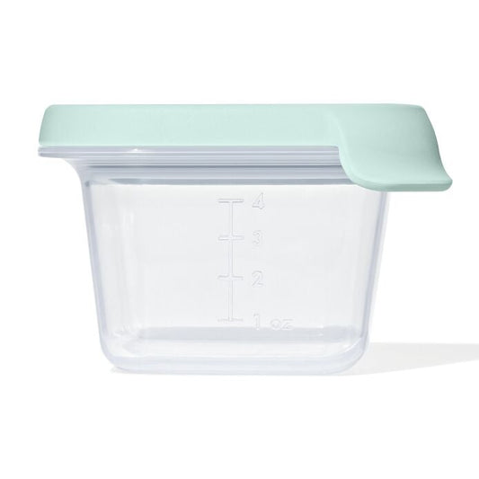 Silicone Baby Blocks Food Storage Containers (4 oz) - Opal - US 7290